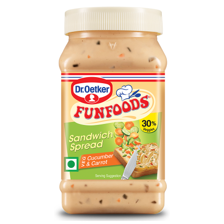 Picture of Dr. Oetker Veg SS Cucumber & Carrot - 250 GM