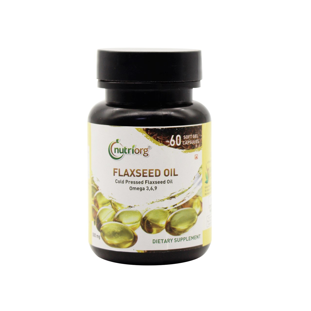 Picture of Nutriorg Flaxseed oil soft gel - 60 capsule