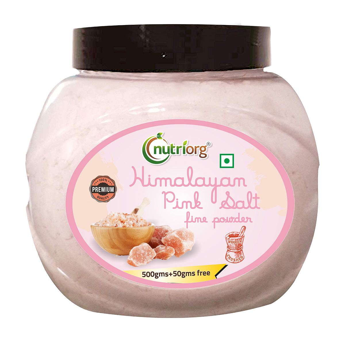 Picture of Nutriorg Pinksalt Powder 550g ( Pack of 3)