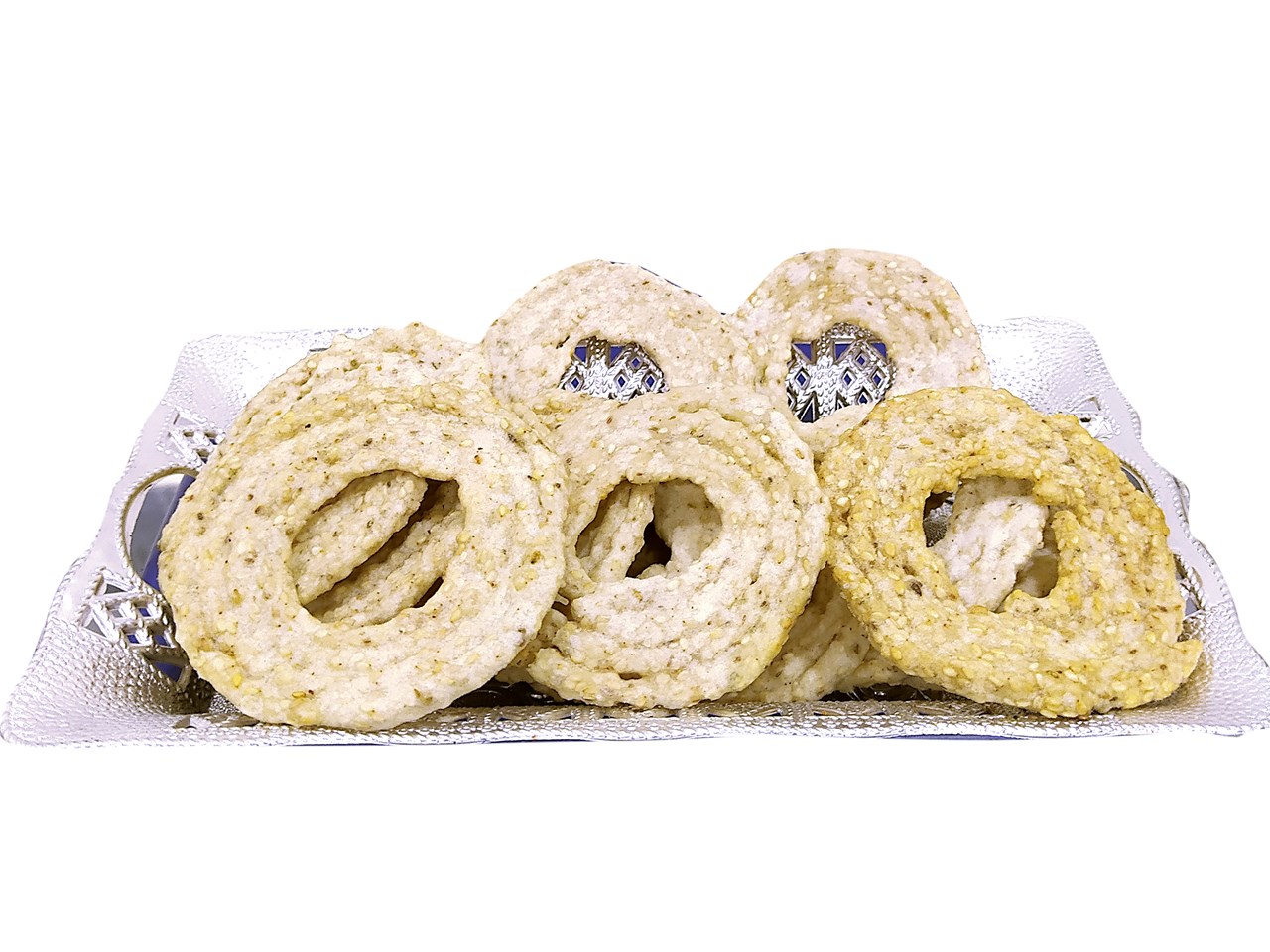 Picture of SDSF Sakinalu (White Karam & Pachi Karam) 400 grams 