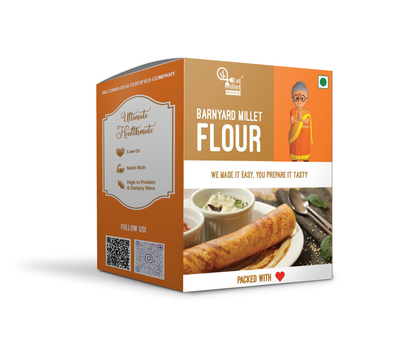Picture of Eat Millet Barnyard Millet Flour (Buy 1Get 1 Free) - 700 gm