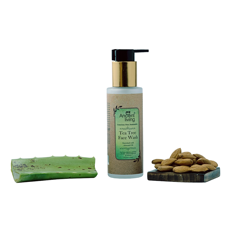 Picture of Ancient Living Tea tree Face Wash - Glass Bottle - 100 ml