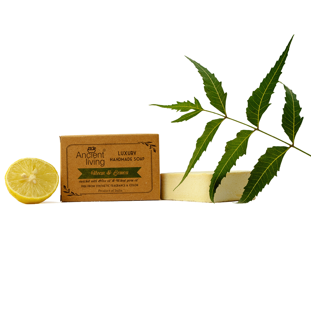Picture of Ancient Living Neem & Lemon Luxury Handmade Soap-100ml