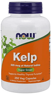 Picture of Now Foods Kelp - 250 Veg Capsules 