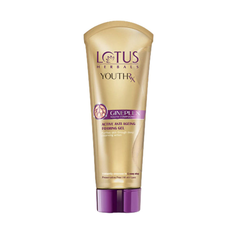 Picture of Lotus Herbals YouthRx Gineplex Active Anti Ageing Foaming Gel - 50 GM